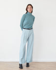 SUNSET TROUSERS SMOKY LIGHT BLUE