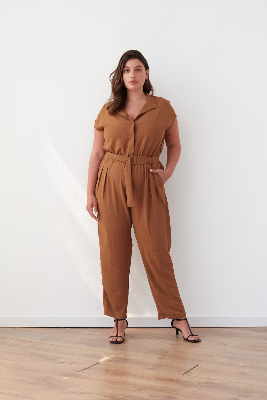 CIRRUS JUMPSUIT CAMEL