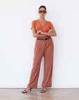 SUNSET TROUSERS BROWN