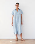 NIA DRESS LIGHT BLUE