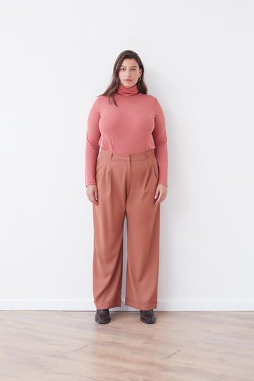 SUNSET TROUSERS BROWN