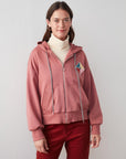 DESTINY PATCHED HOODIE PINK (30% OFF PRE ORDER PICK UP ONLY)