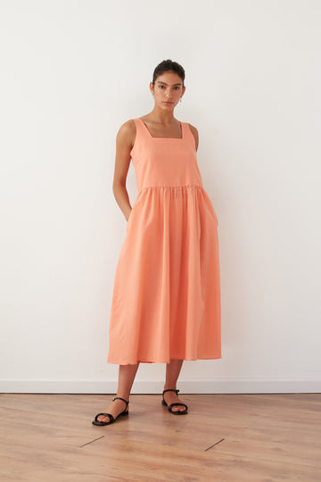 ISLA DRESS PEACH