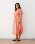 NIA DRESS CORAL