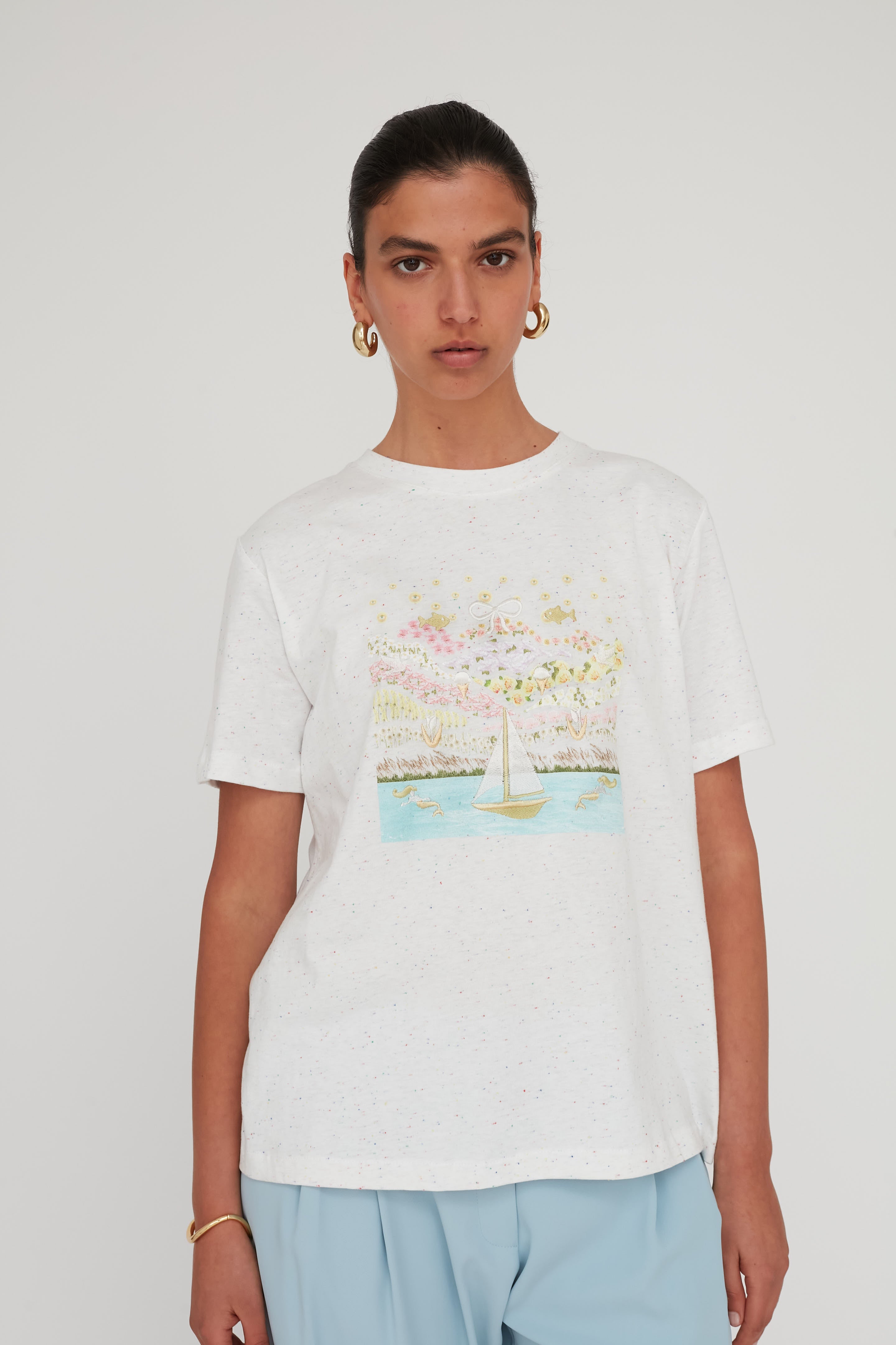 PEARL DREAM T TOP WHITE