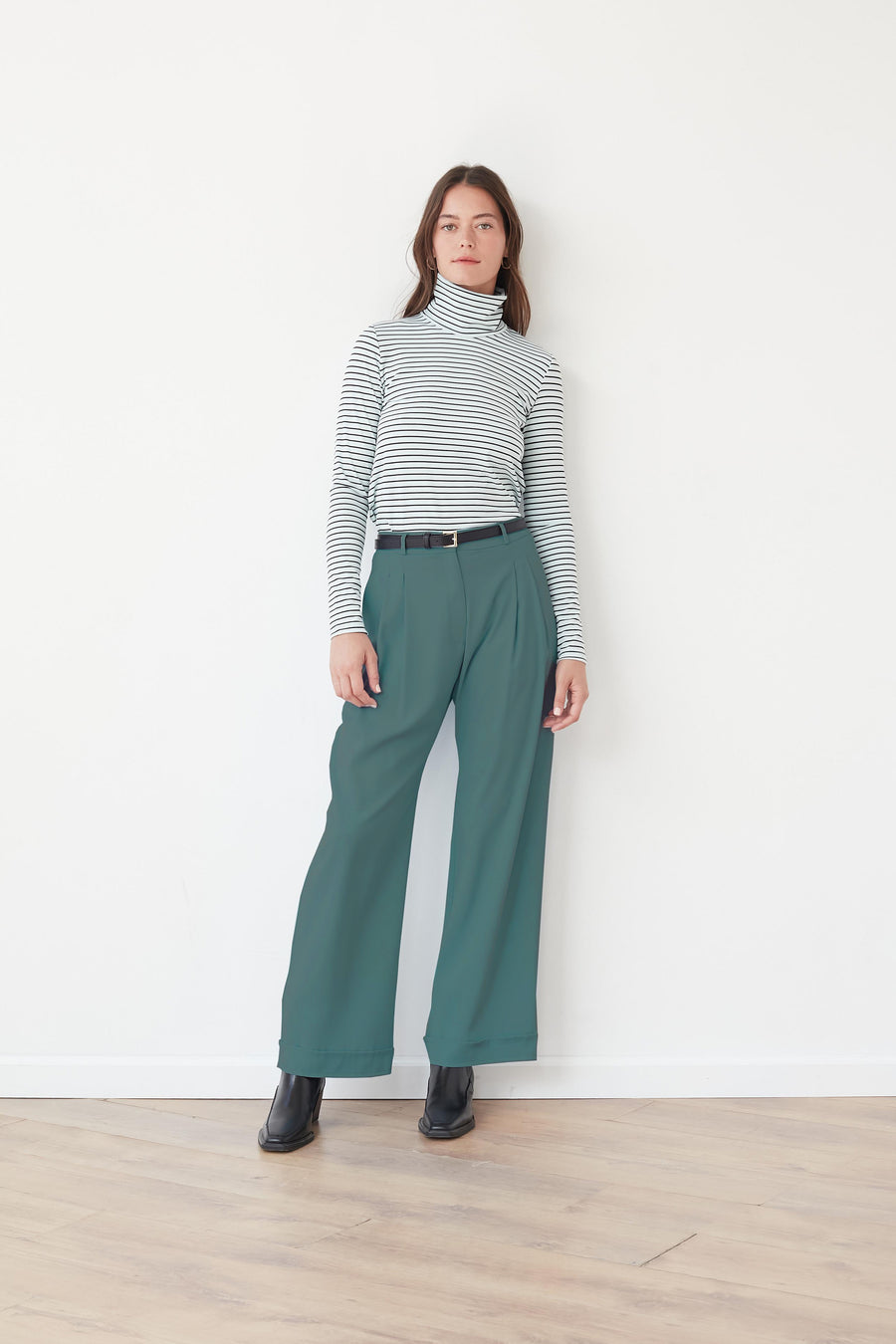 SUNSET TROUSERS ANCIENT GREEN