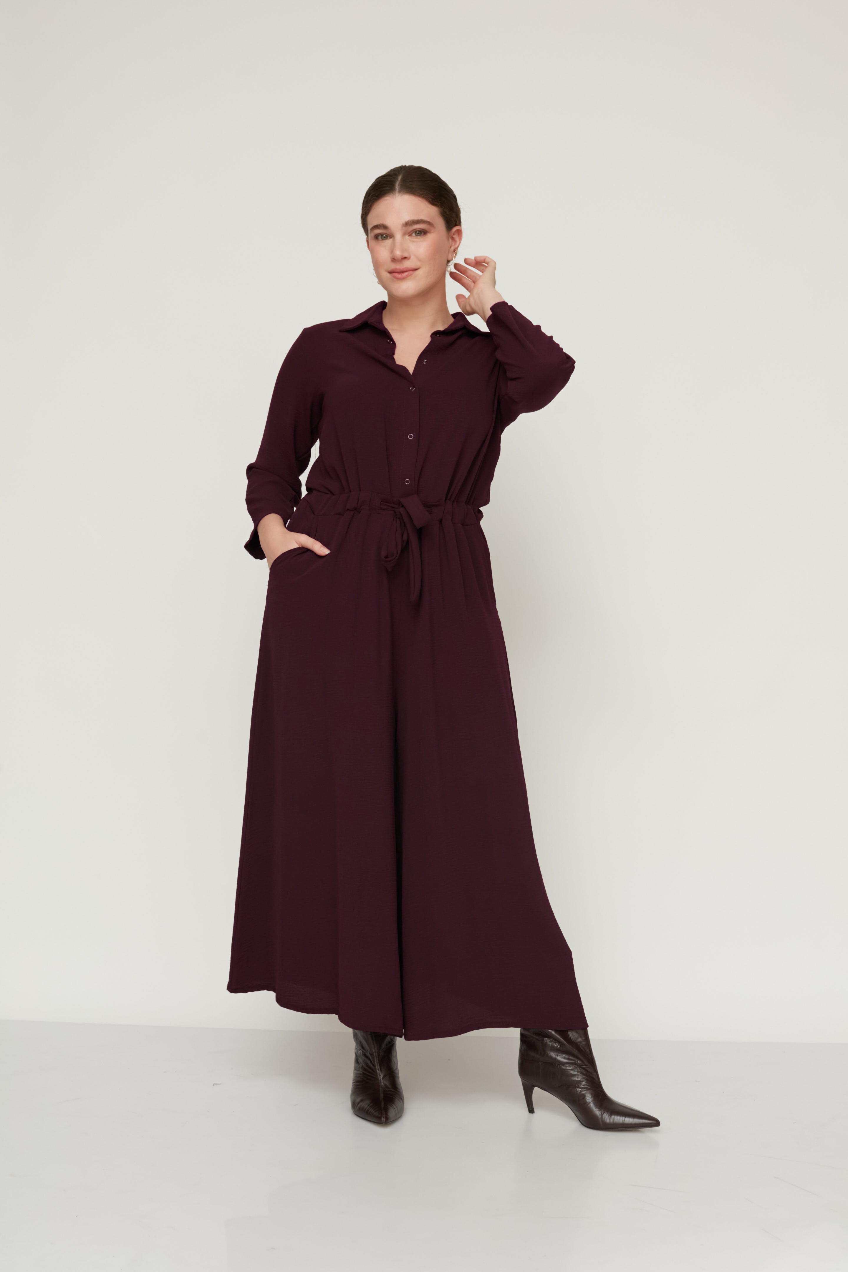 EVER JUMPSUIT PURPLE