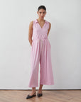 LAKE SIDE KNIT JUMPSUIT PINK