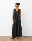 ALTO JUMPSUIT SATIN BLACK