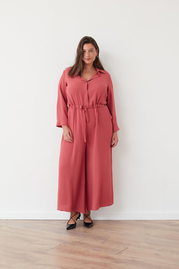 EVER JUMPSUIT CORAL