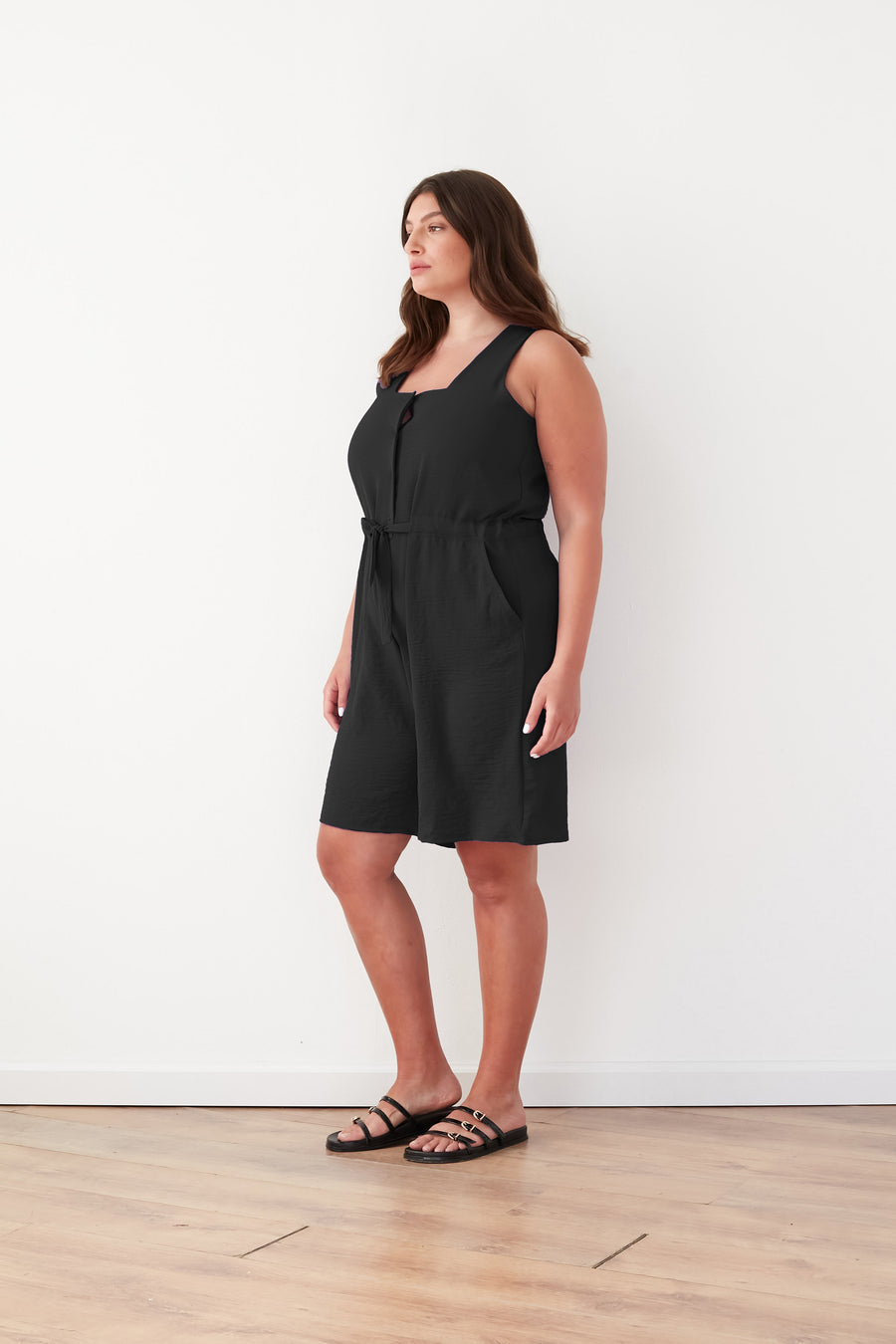 STRATUS JUMPSUIT BLACK