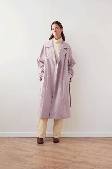 ANY-TIME TRENCH COAT PURPLE