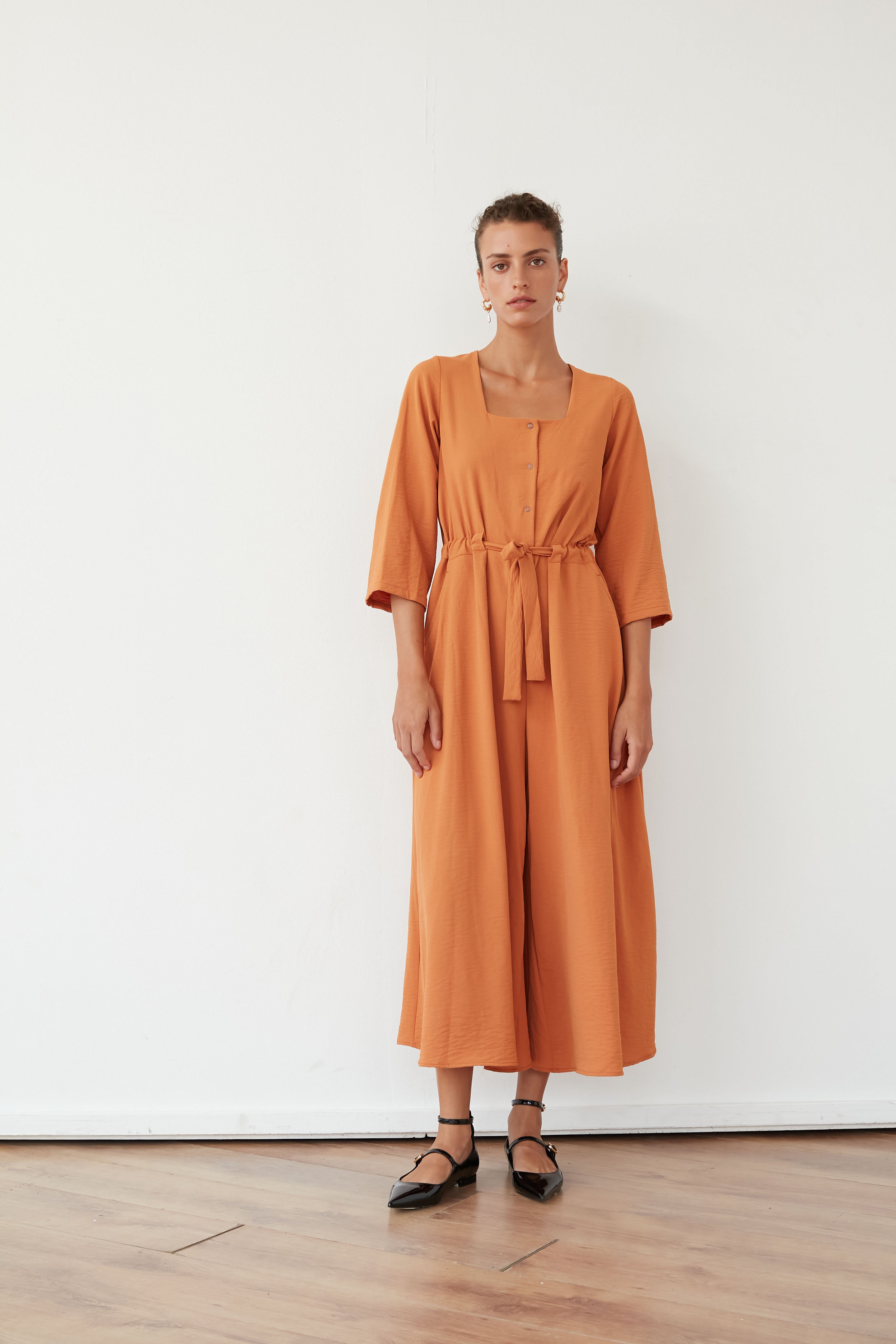 JHON JUMPSUIT MUSTARD