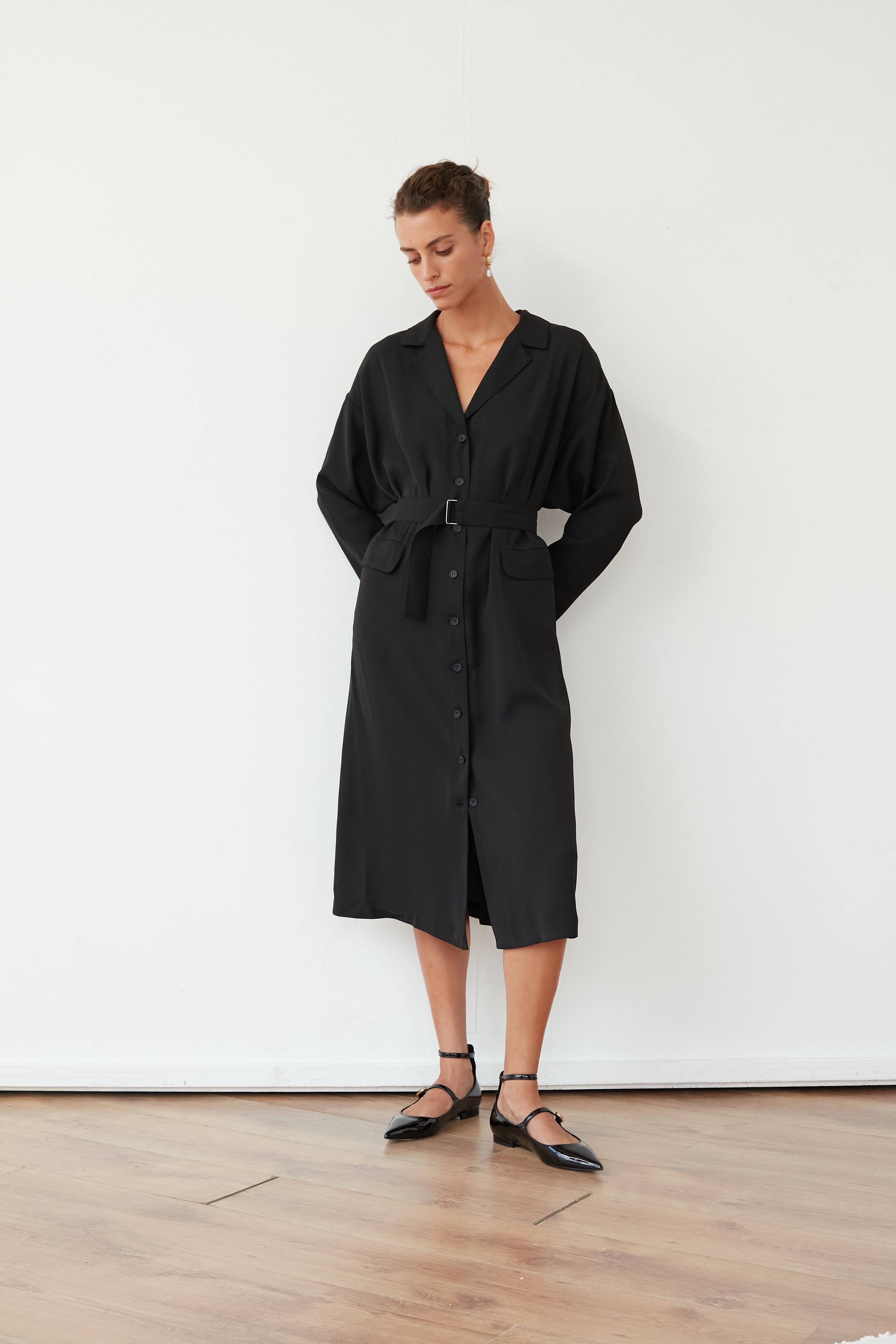 SMEE JACKET DRESS BLACK