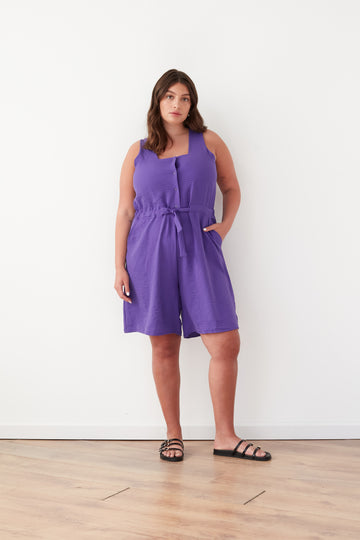 STRATUS JUMPSUIT PURPLE