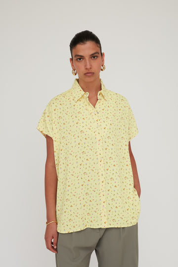 SURREAL SQ TOP YELLOW