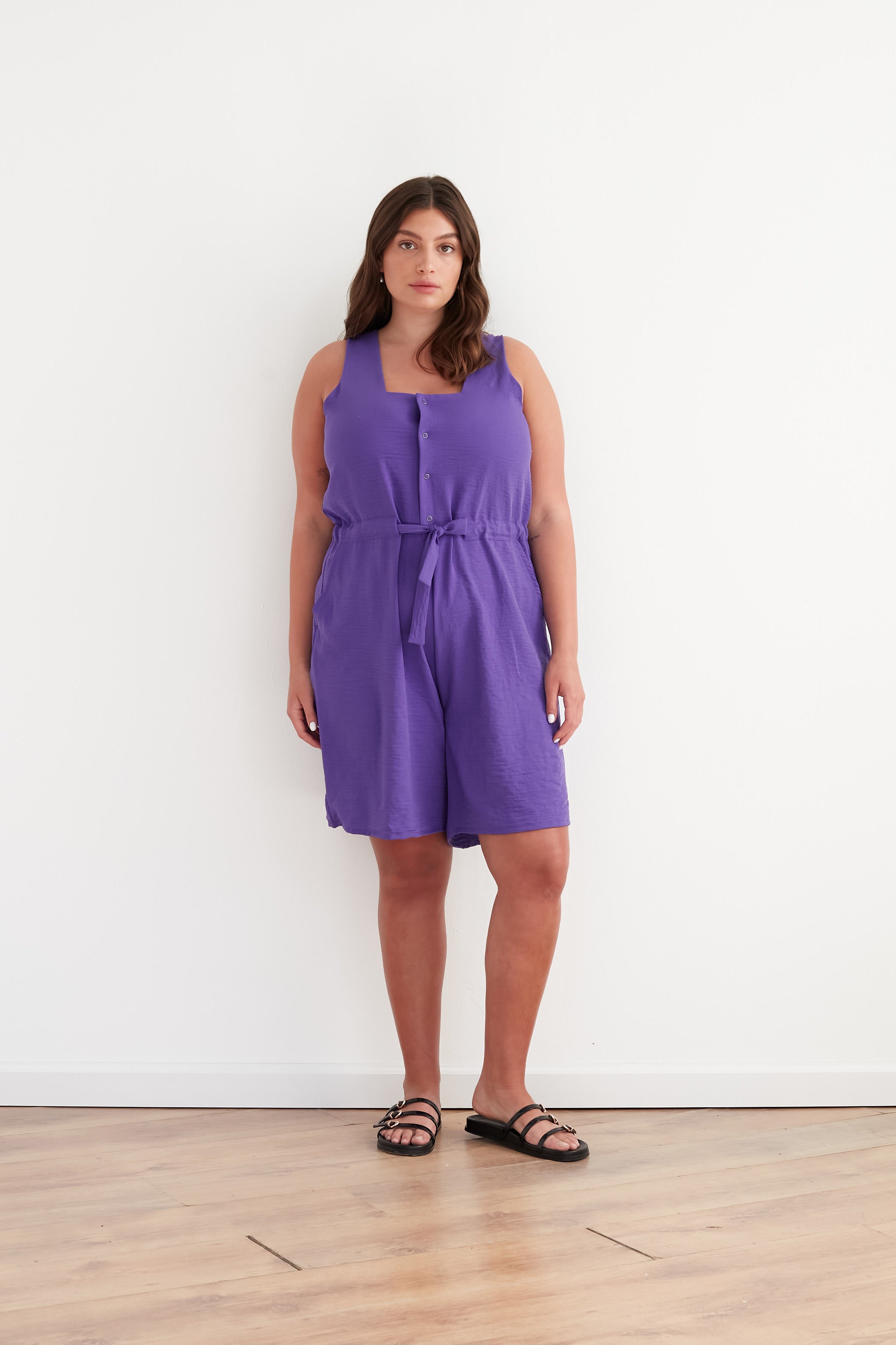 STRATUS JUMPSUIT PURPLE