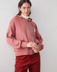 DESTINY PATCHED HOODIE PINK (30% OFF PRE ORDER PICK UP ONLY)