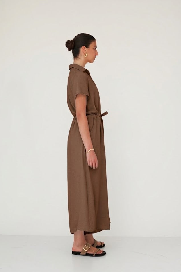 FOREVER JUMPSUIT BROWN
