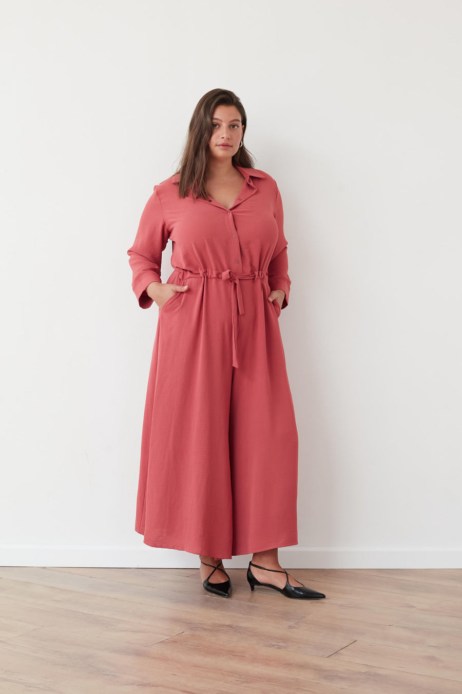 EVER JUMPSUIT CORAL