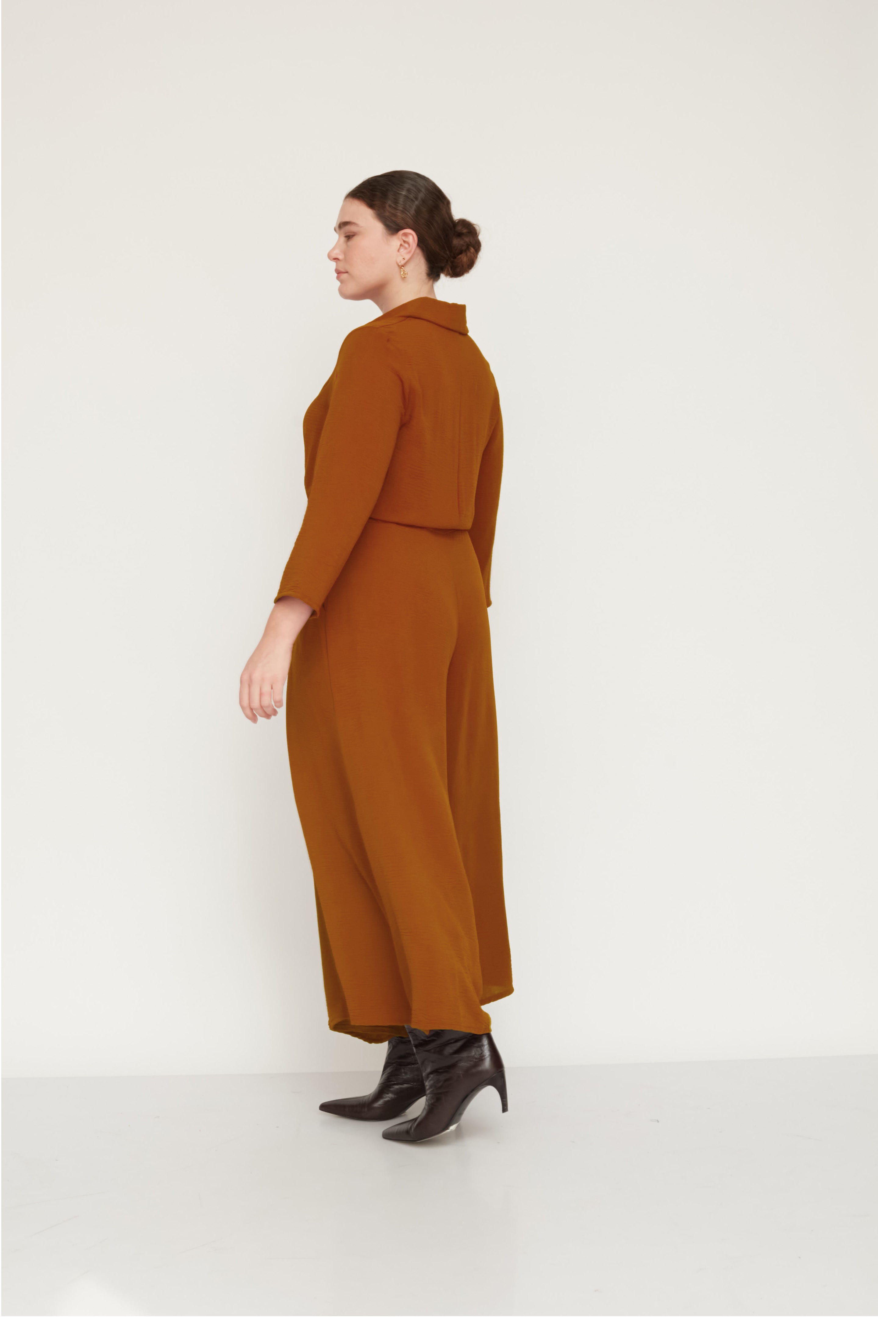 EVER JUMPSUIT MUSTARD
