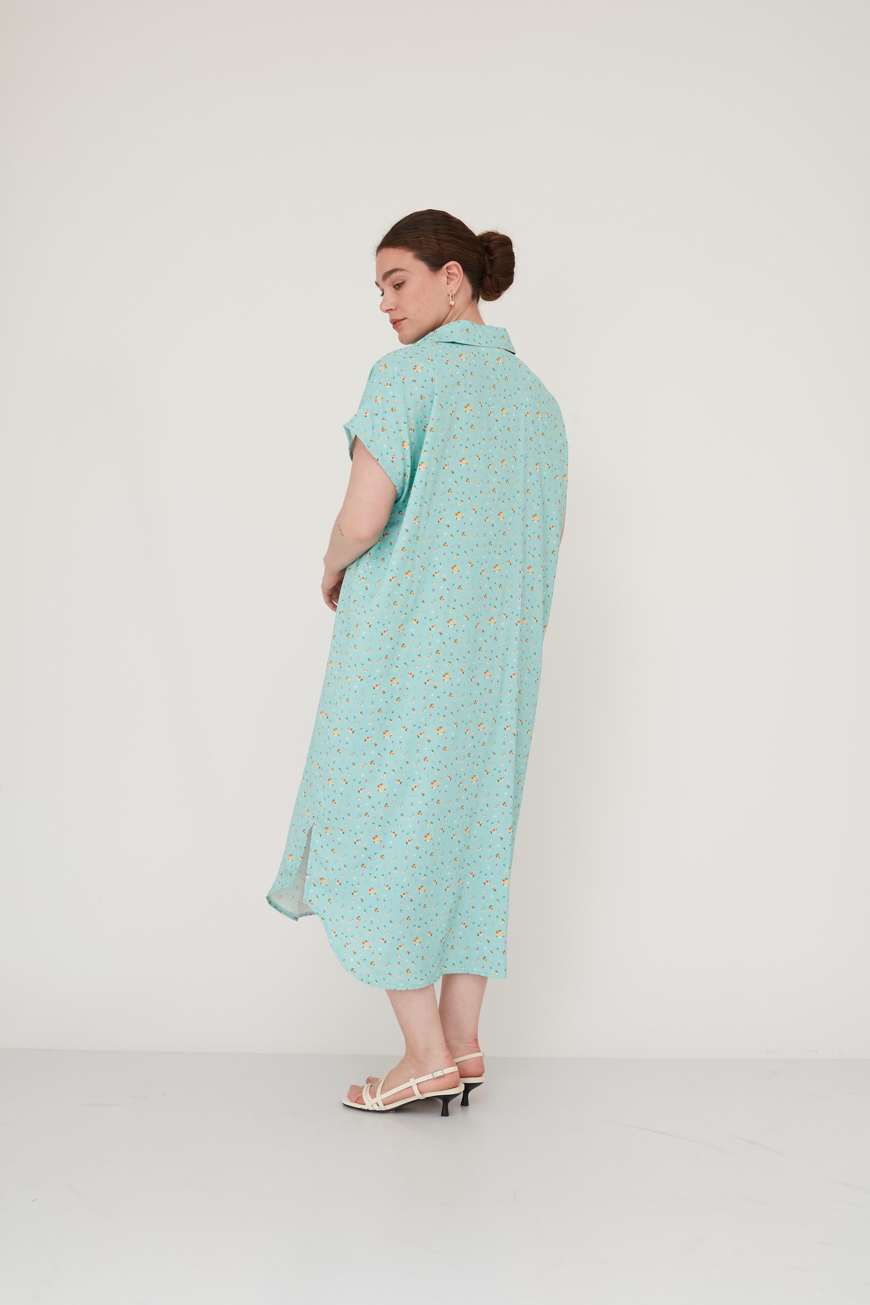 SURREAL SQ DRESS MINT