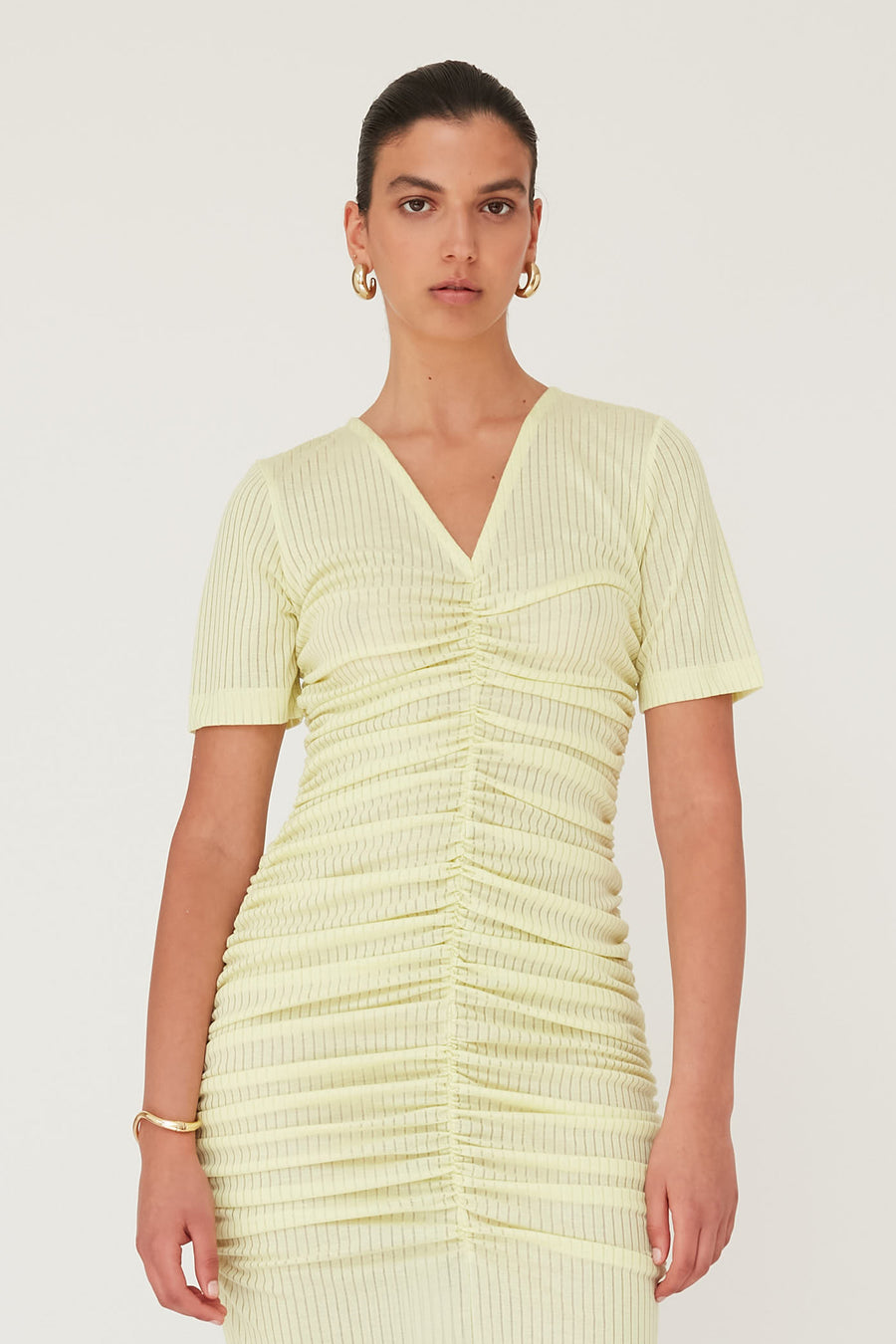 NO SENSE DRESS YELLOW