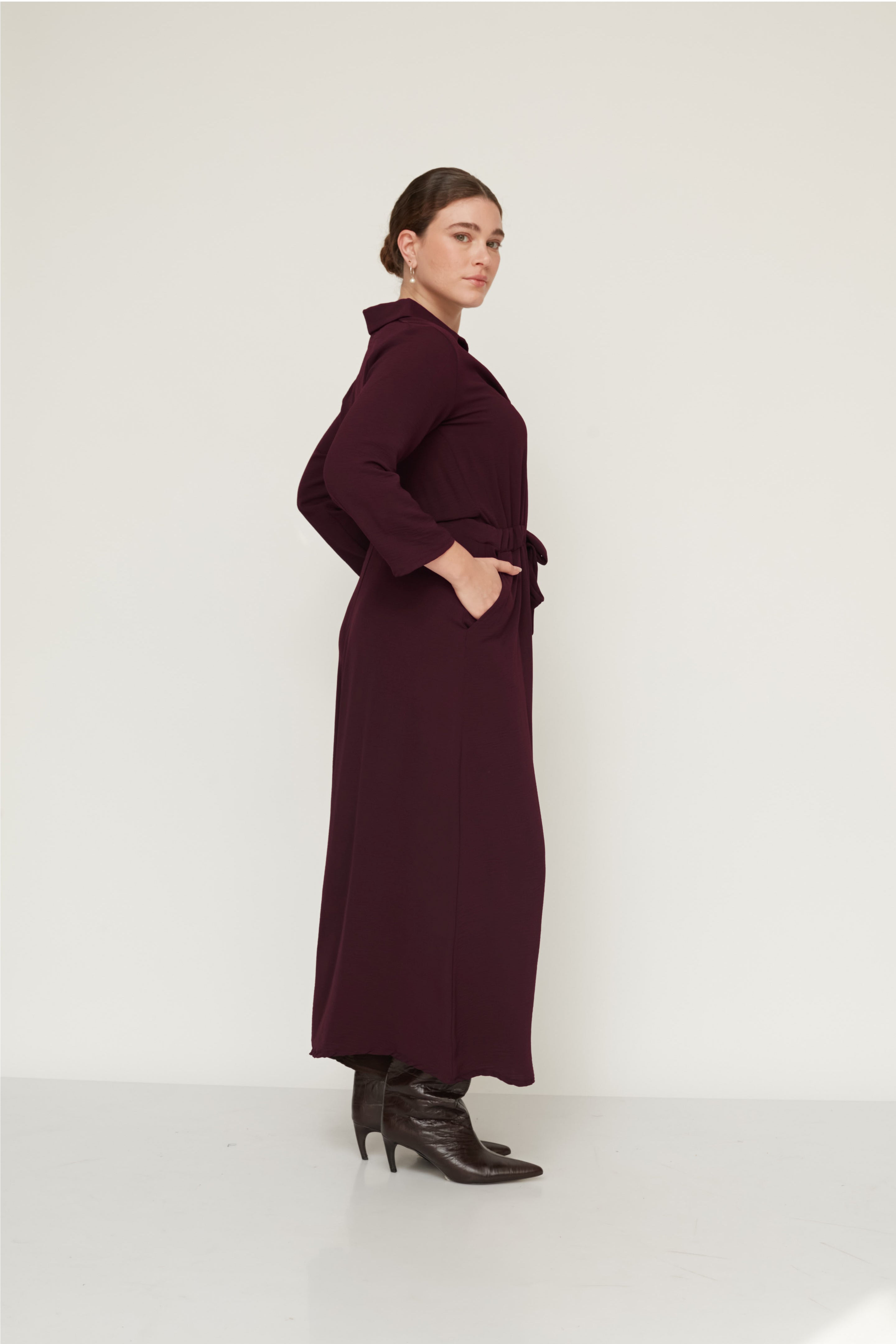 EVER JUMPSUIT PURPLE