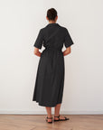 VIRGA DRESS BLACK