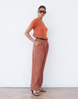 SUNSET TROUSERS BROWN