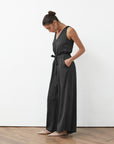 ALTO JUMPSUIT SATIN BLACK