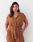 CIRRUS JUMPSUIT CAMEL