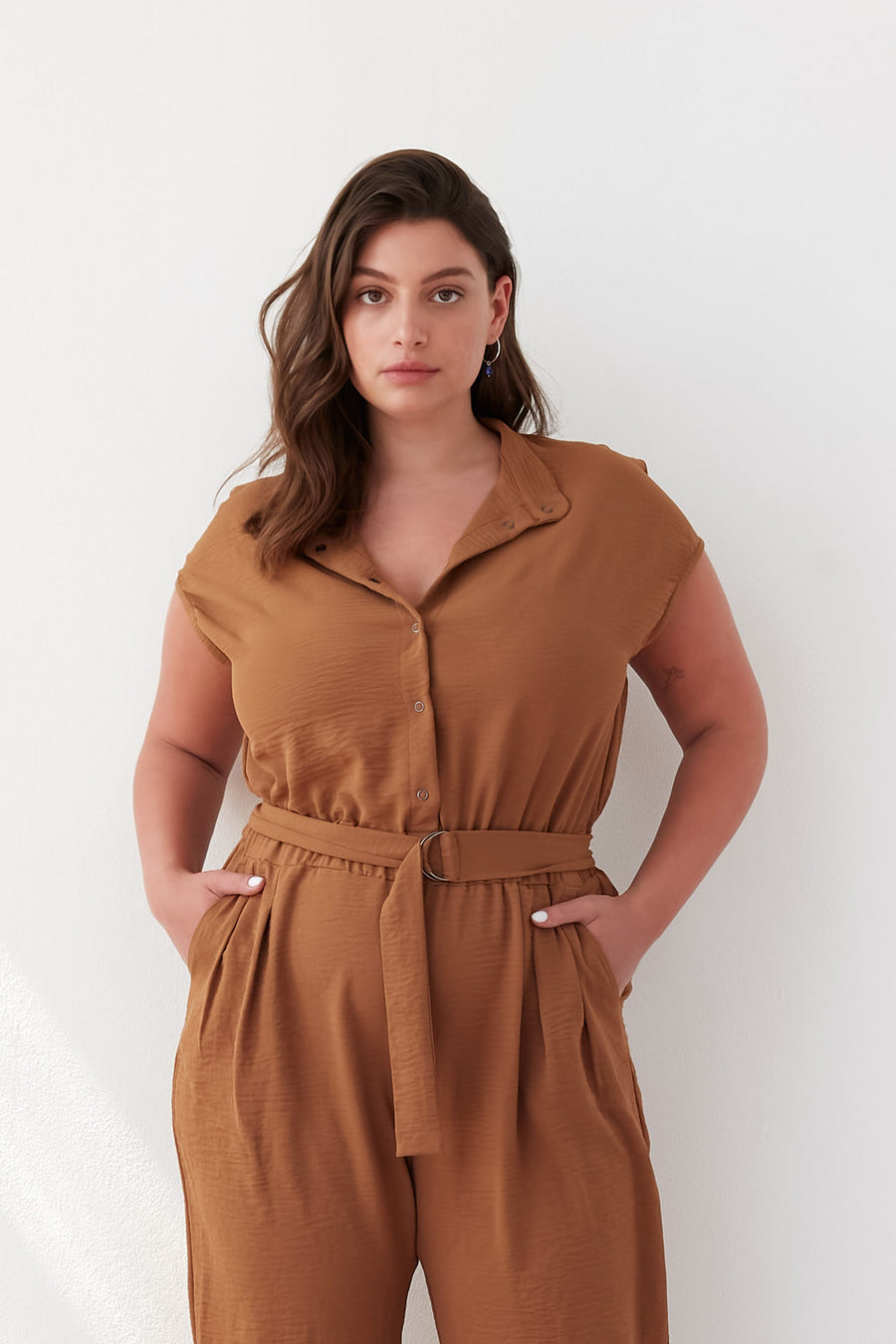 CIRRUS JUMPSUIT CAMEL