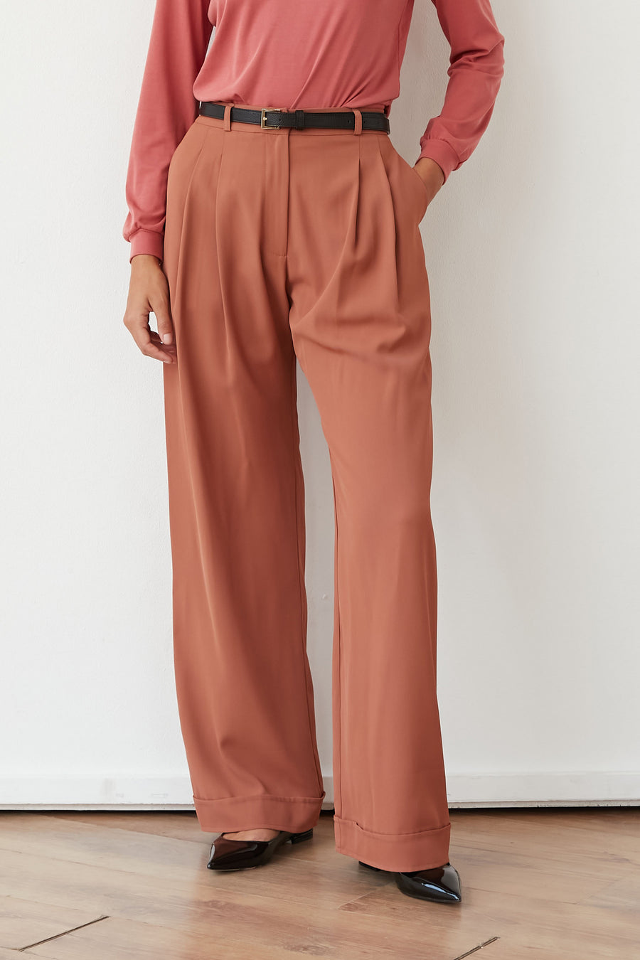 SMEE TROUSERS BROWN