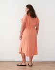 NIA DRESS CORAL