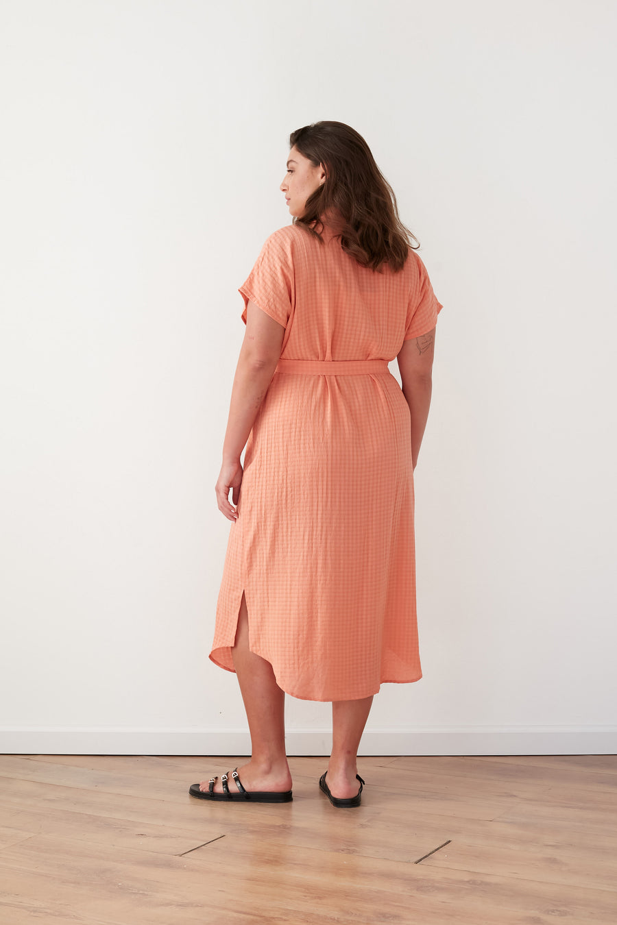 NIA DRESS CORAL