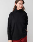 CLOCK SQ TOP BLACK