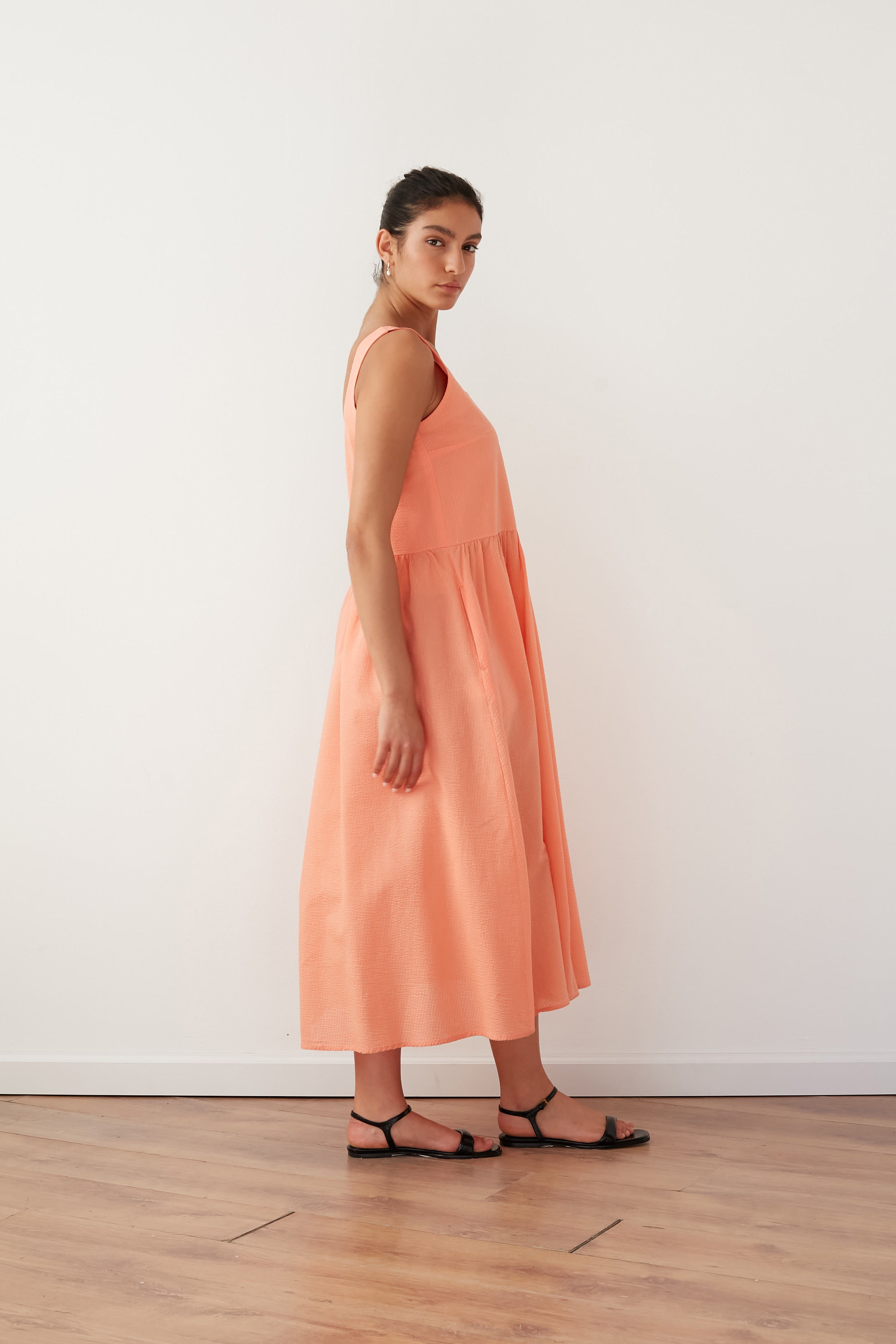 ISLA DRESS PEACH