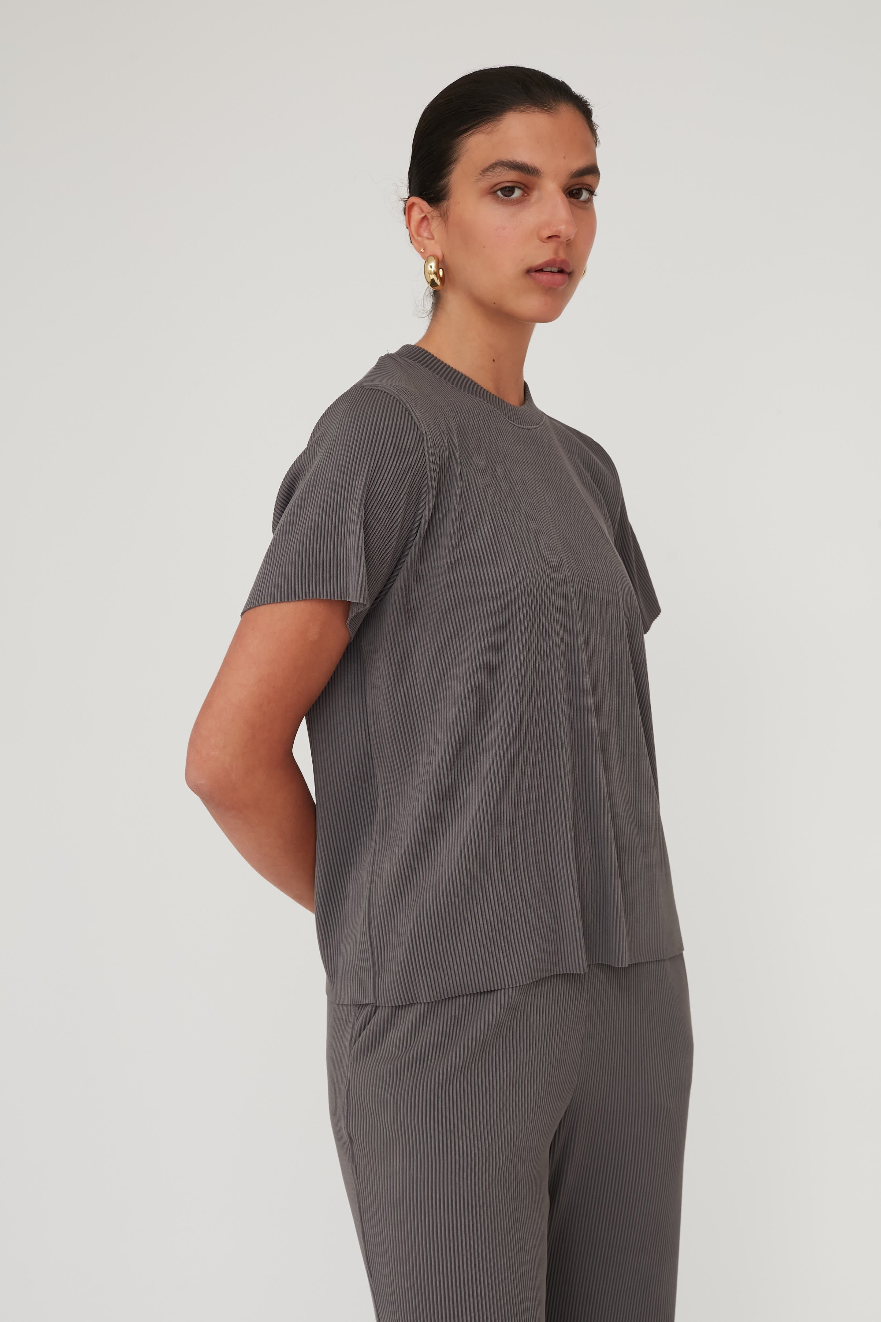 חולצת פליסה DEEP אפור