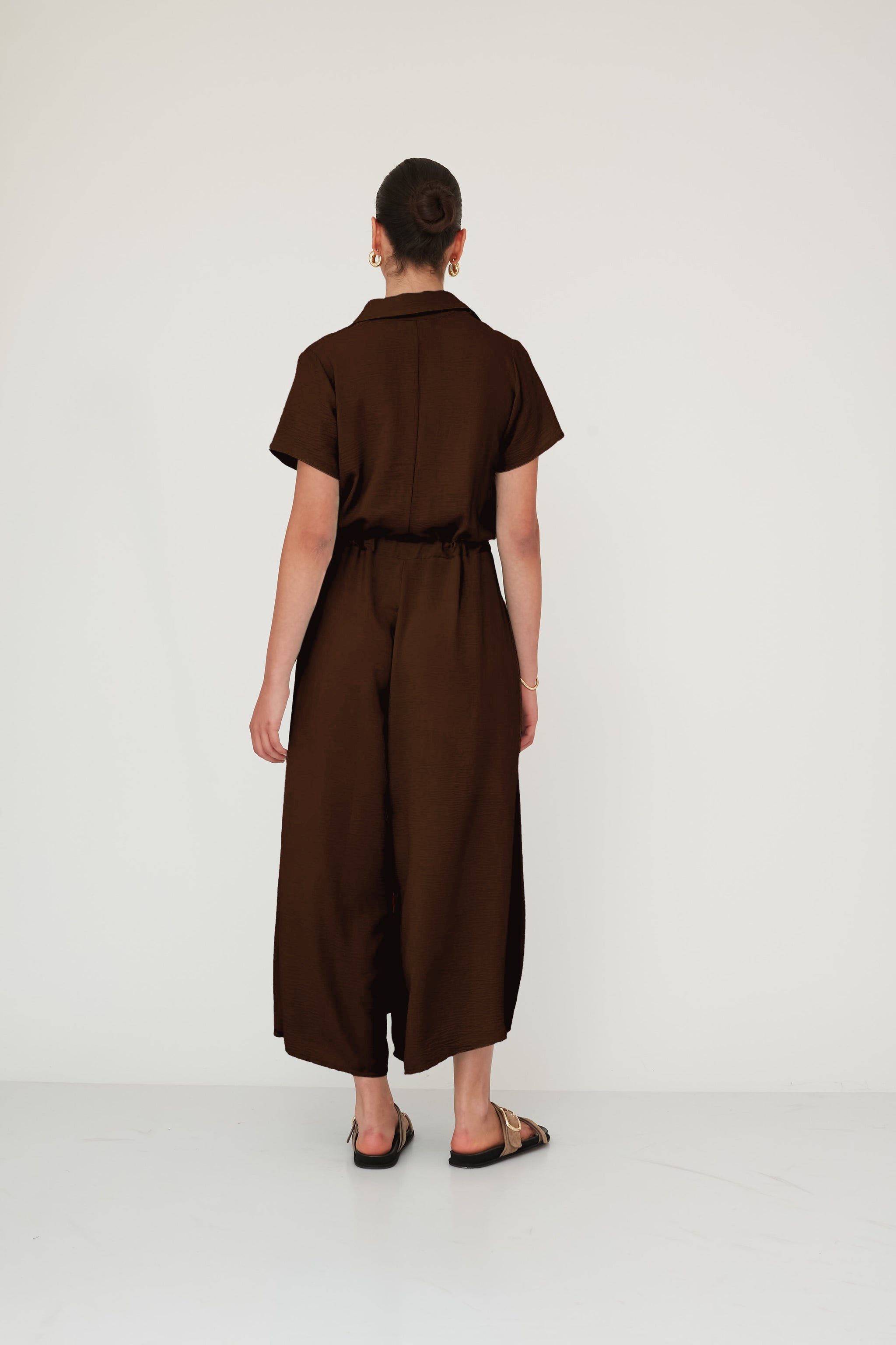 FOREVER JUMPSUIT BROWN