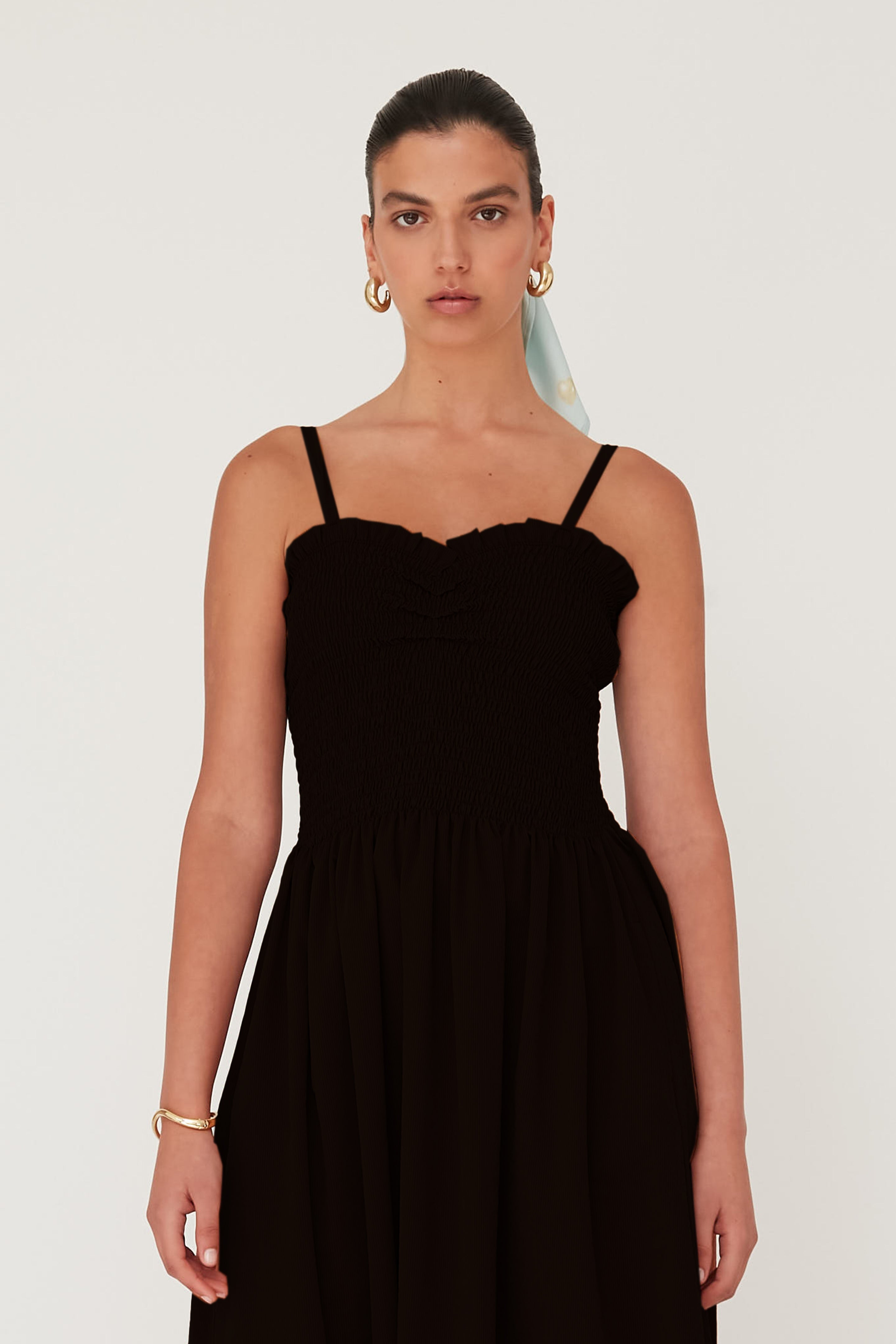 HEART DRESS BLACK