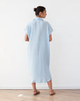 NIA DRESS LIGHT BLUE