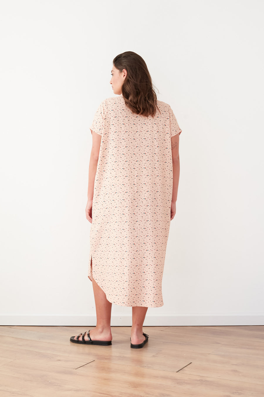 EL NIA DRESS PEACH