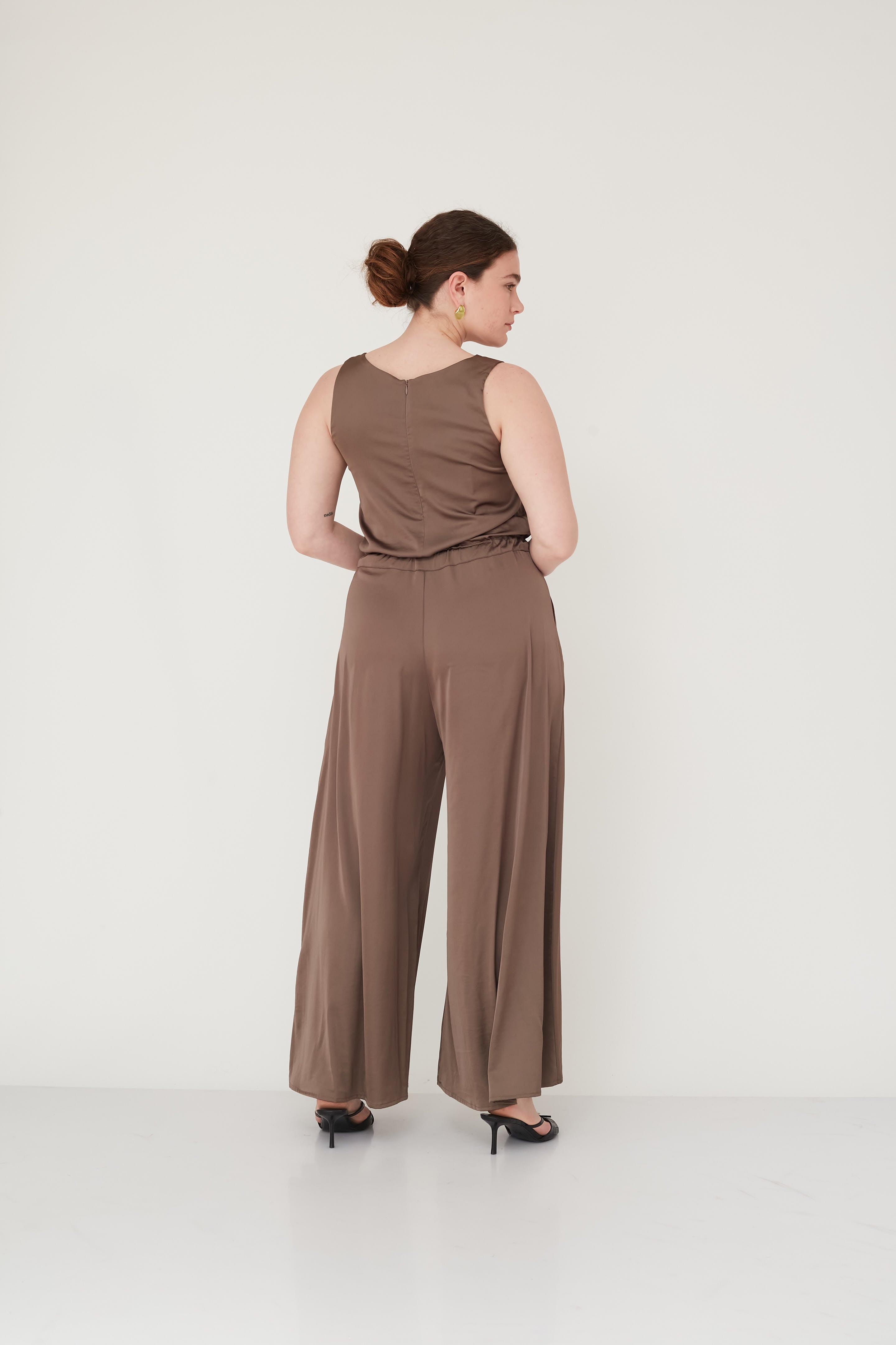 LIGHT JUMPSUIT BROWN