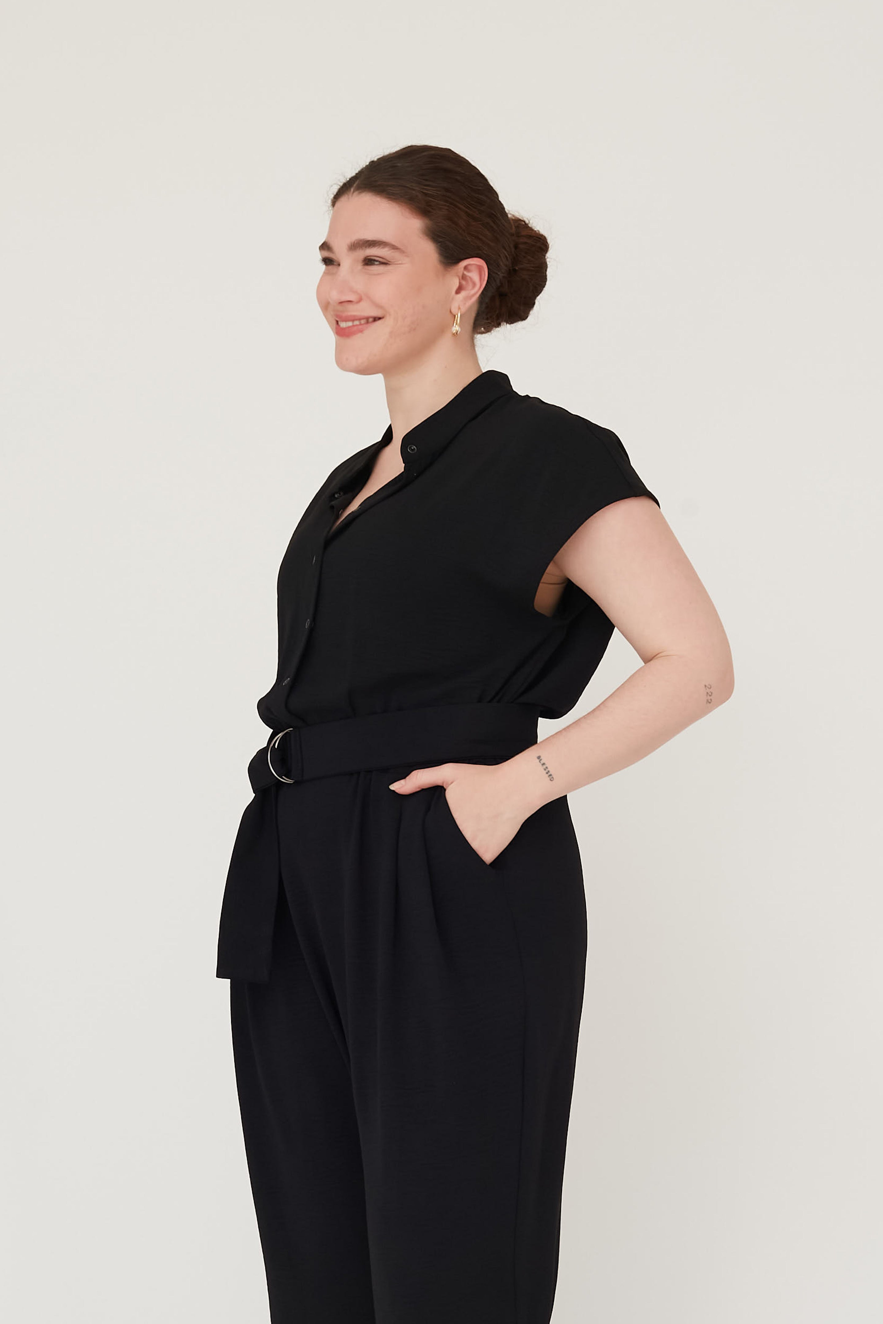 FOR GOOD JUMPSUIT BLACK