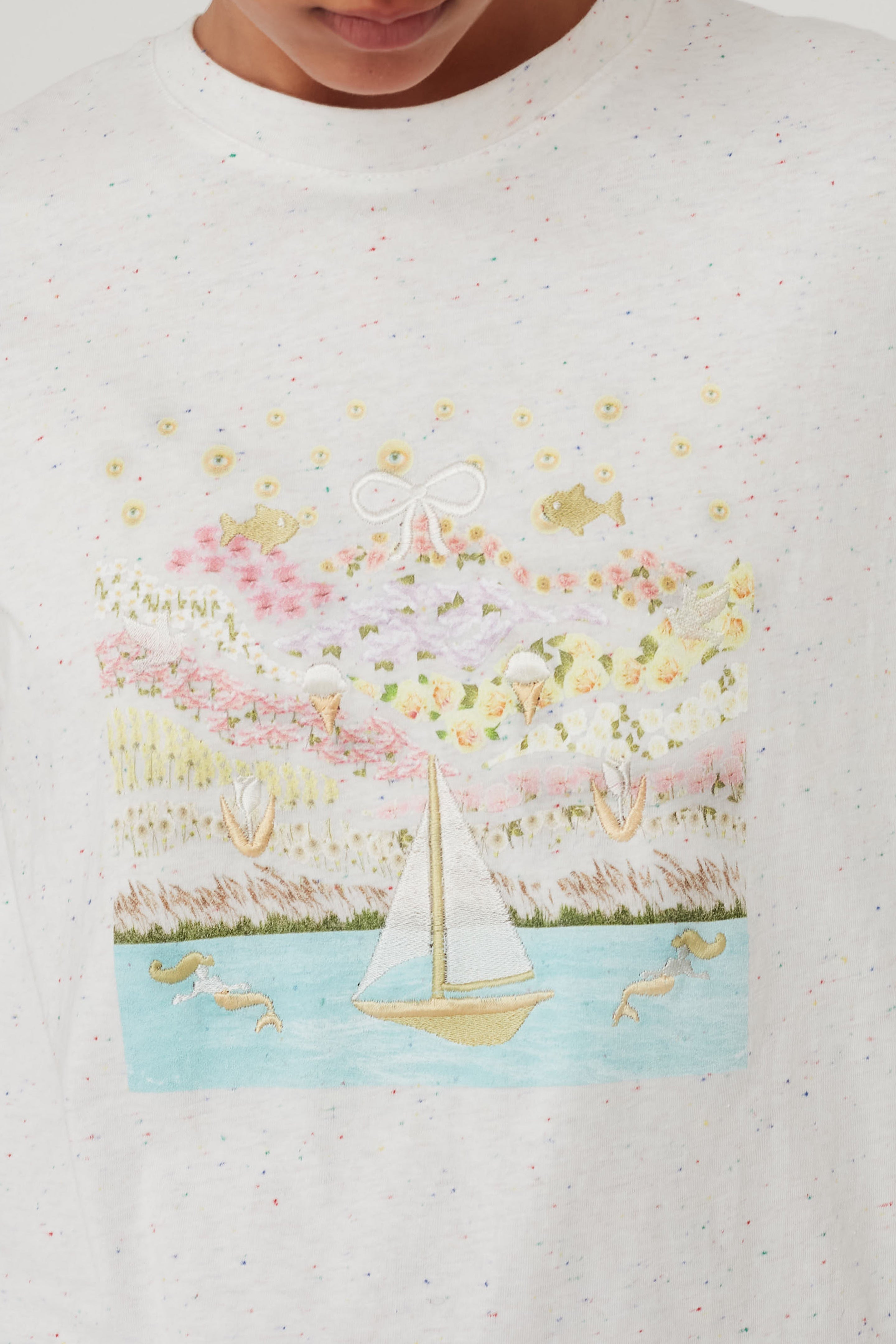 PEARL DREAM T TOP WHITE