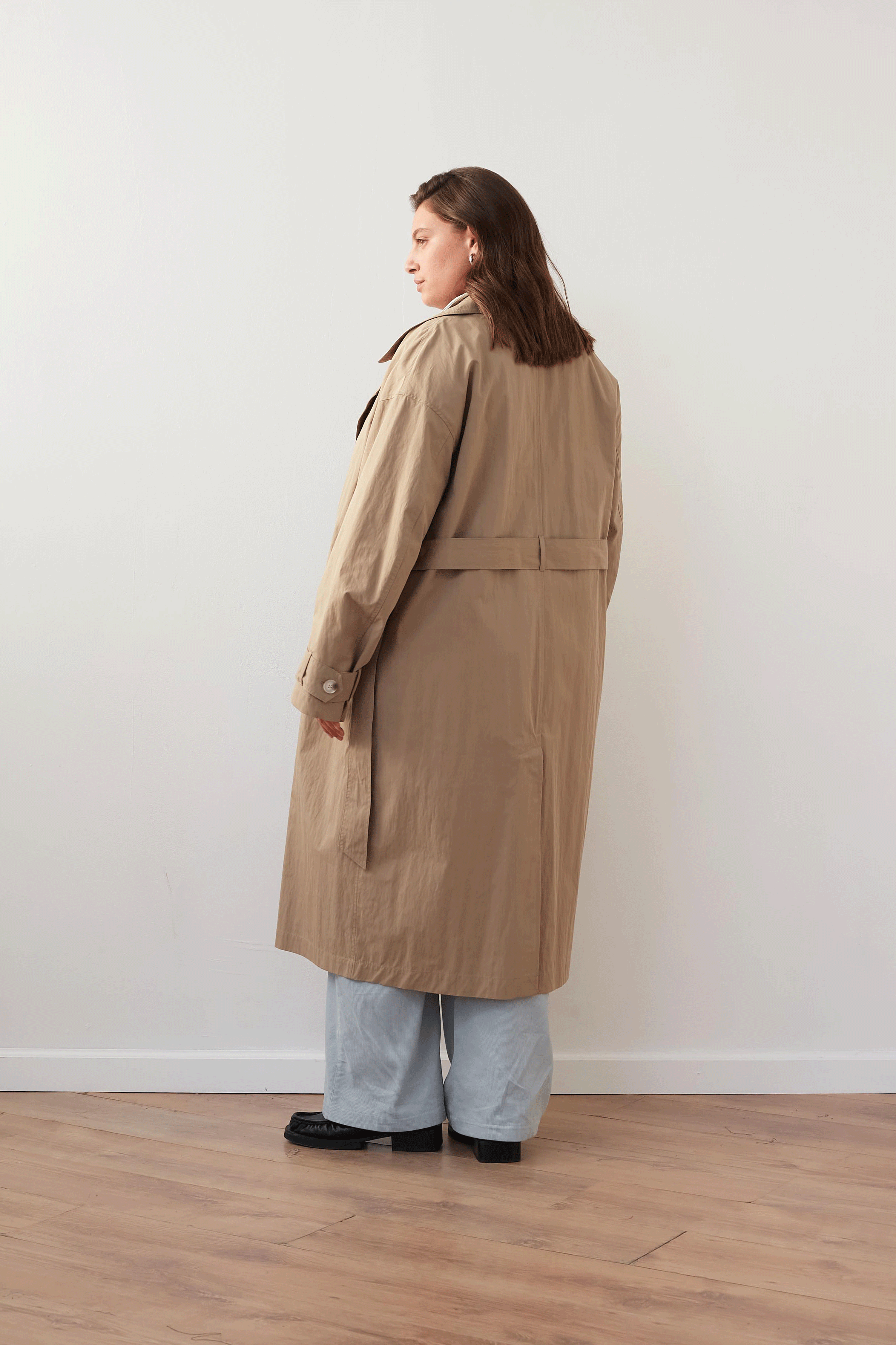 ANY-TIME TRENCH COAT CAMEL