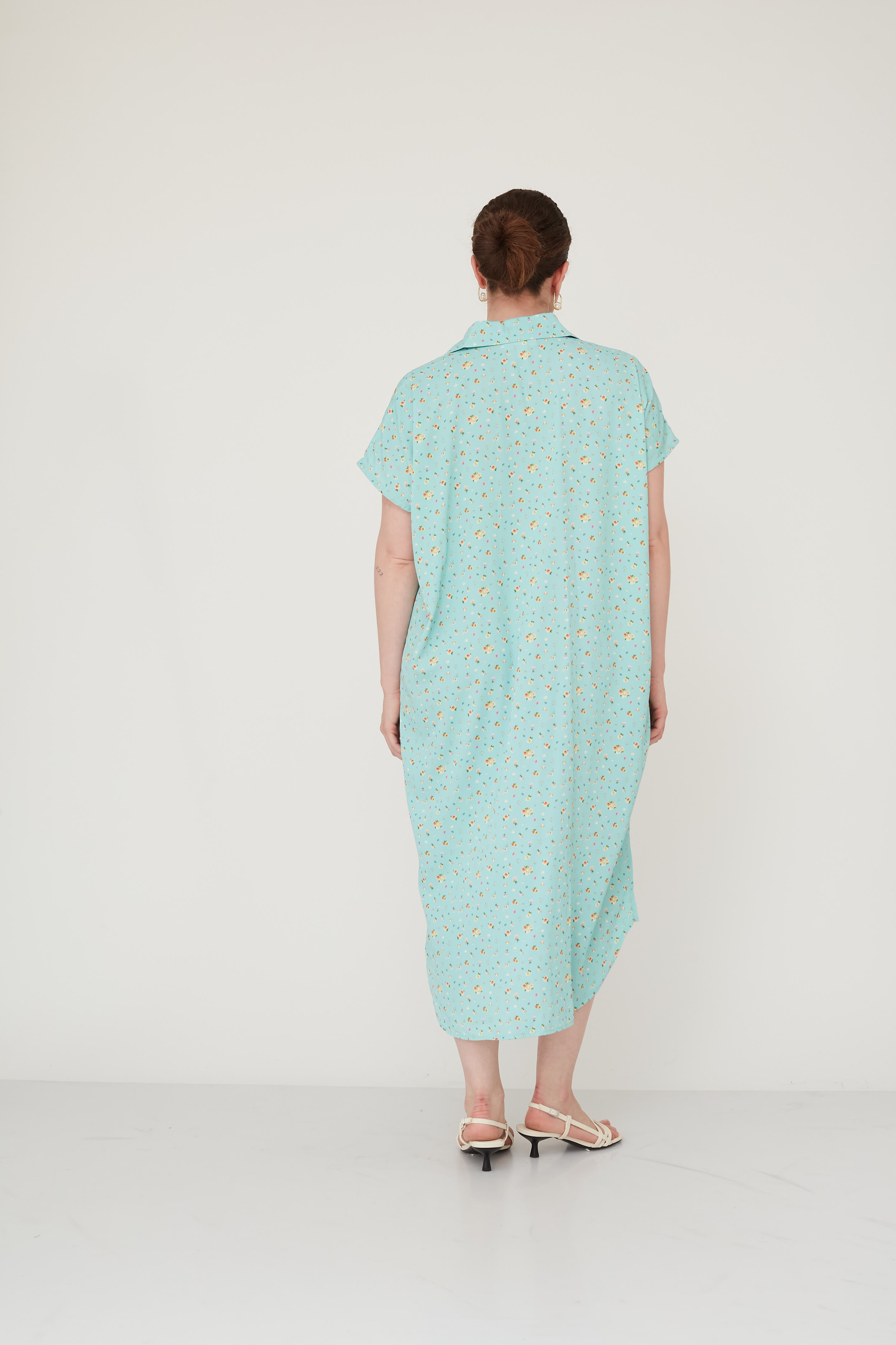 SURREAL SQ DRESS MINT