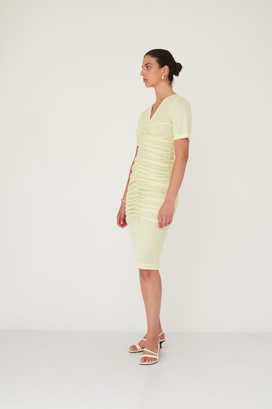 NO SENSE DRESS YELLOW