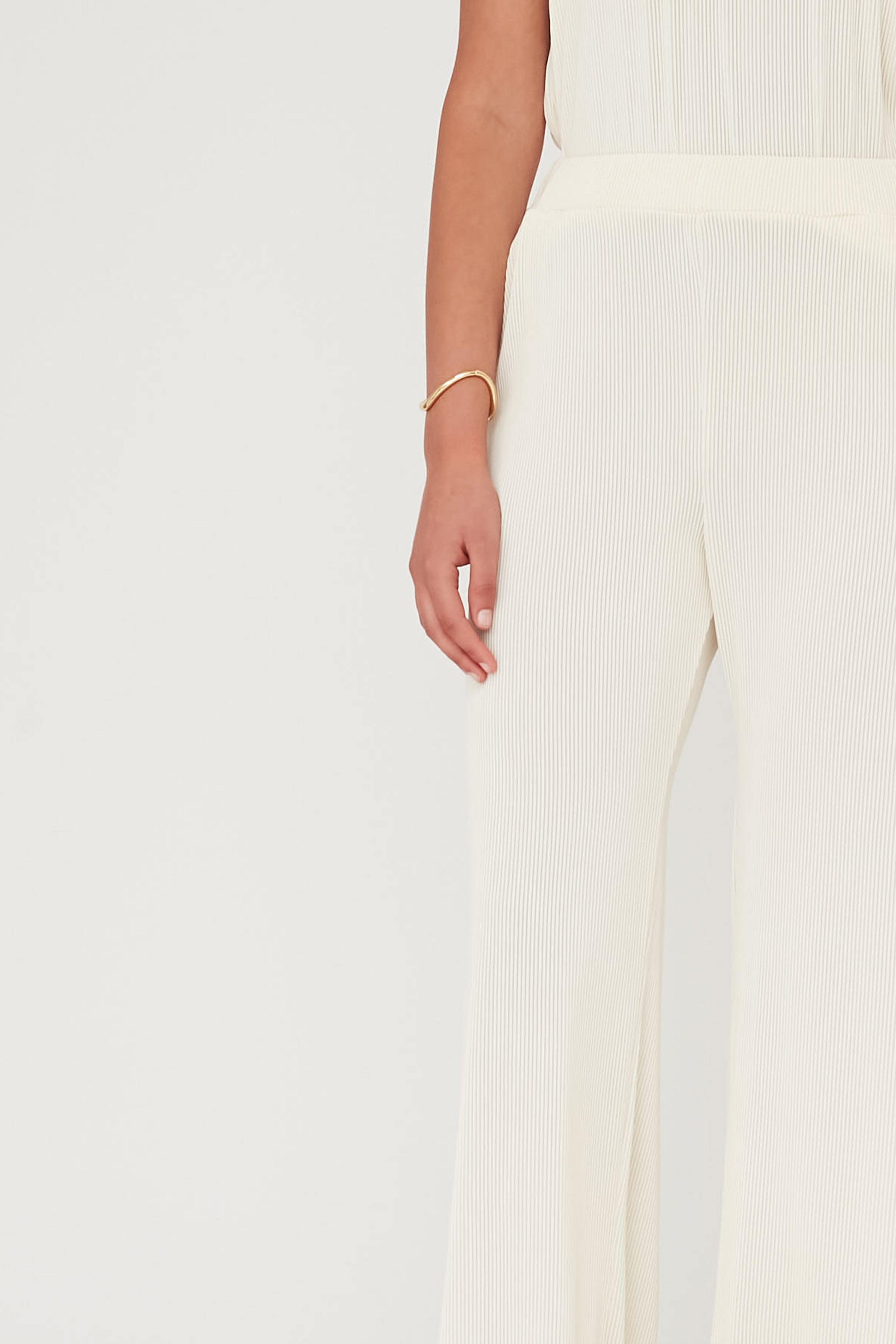 מכנס פליסה DEEP וניל